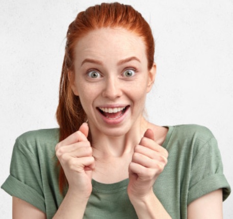 Jeune fille joie Jpeg