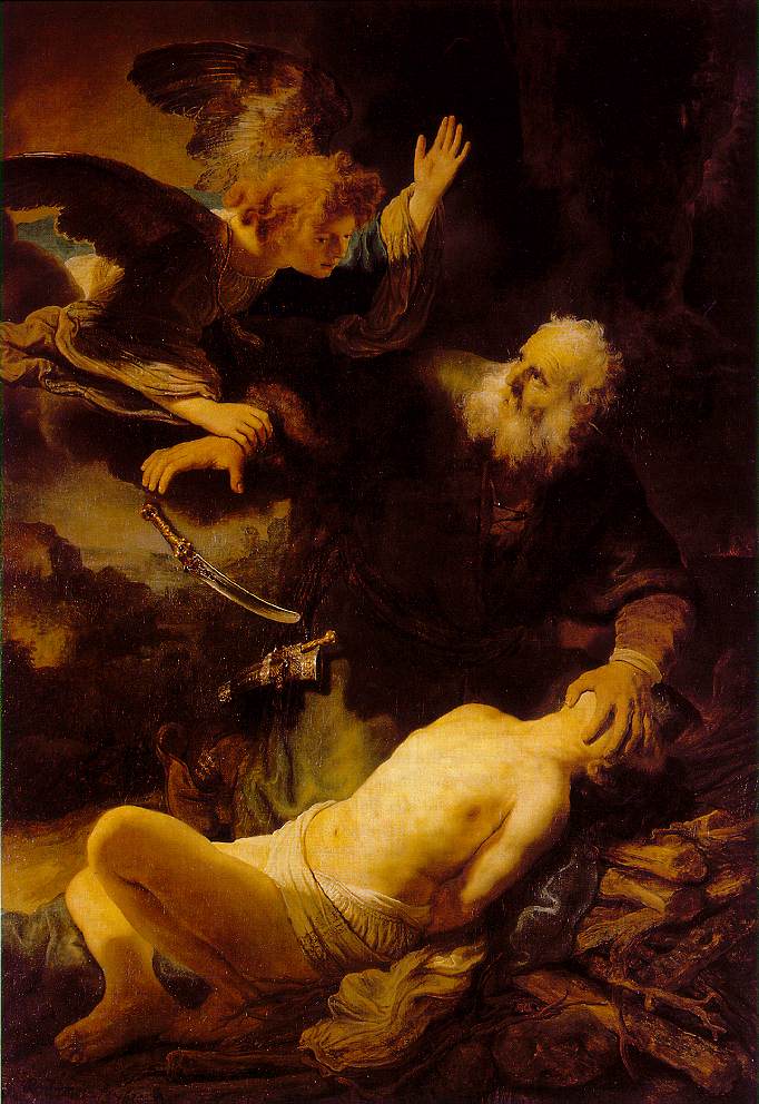Rembrandt Abraham en Isaac 1634